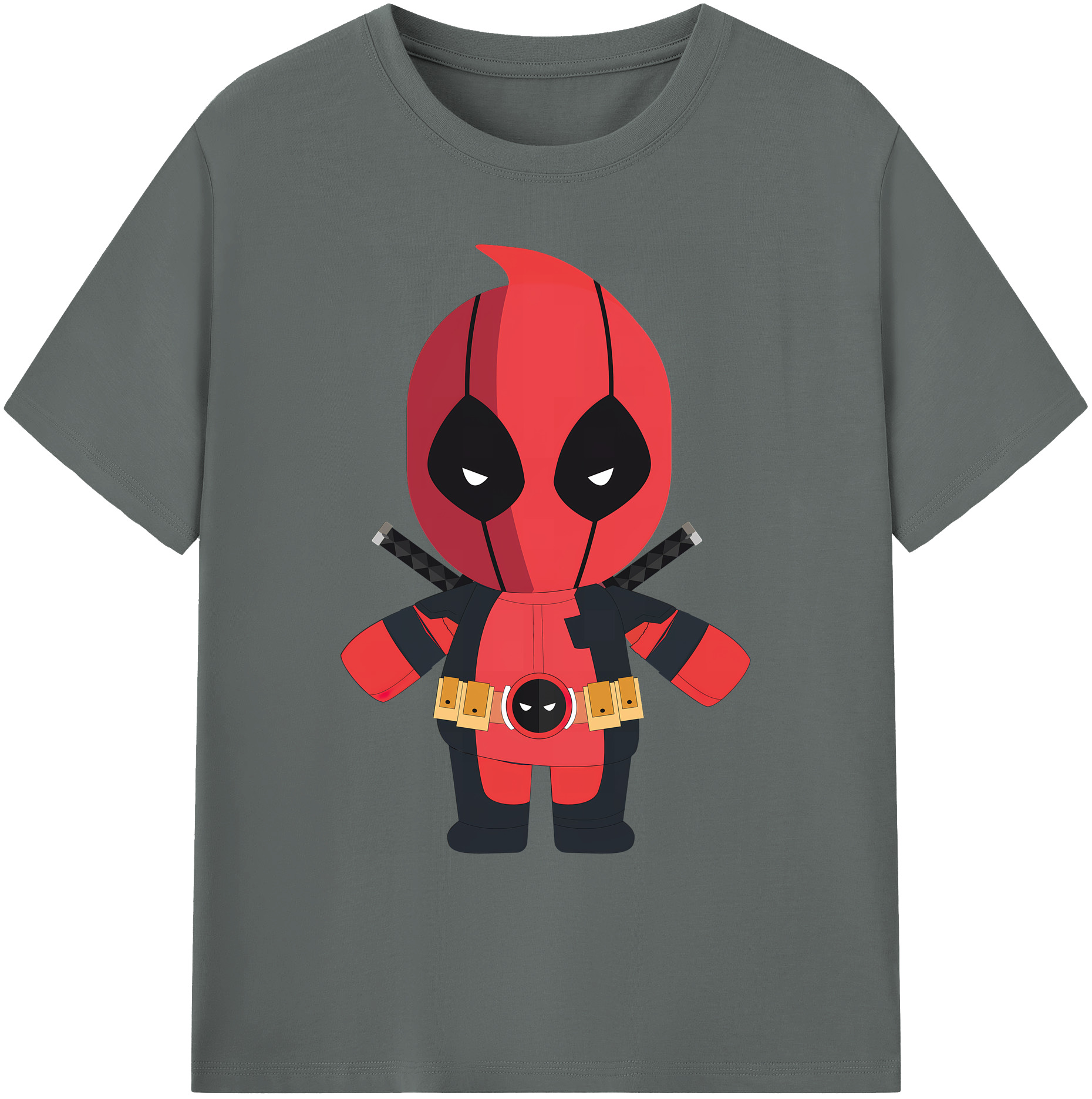 （画像用） Deadpool デッドプール 綿100％ メンズ半袖Tシャツ｜肌触りやわらか＆通気性